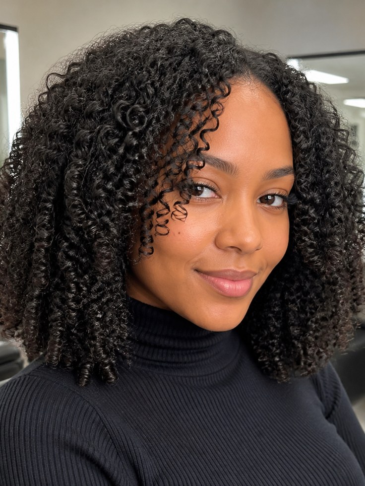 Natural hair styling